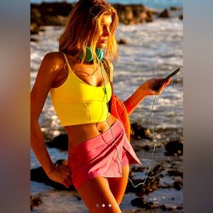 Free People Hot Shot Mini Skort in color Lovestruck